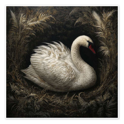 Poster Le cygne