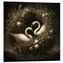 Acrylglasbild When Swans Remember - DejaReve