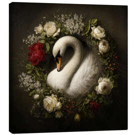 Leinwandbild Symphonie aus Flügel und Licht - DejaReve