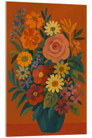 Acrylglasbild Herbstglühen - Frida Floral Studio