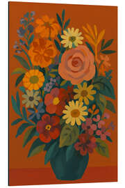 Tableau en aluminium Autumn Glow - Frida Floral Studio