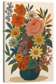 Leinwandbild Wintergarten-Arrangement - Frida Floral Studio