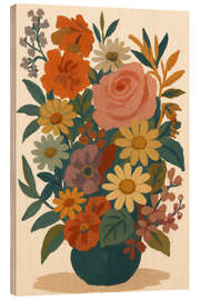 Holzbild Wintergarten-Arrangement - Frida Floral Studio