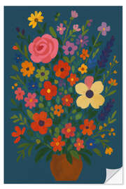 Wandsticker Nachtgarten