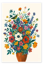 Poster Wilder Garten