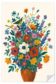 Wandsticker Wilder Garten