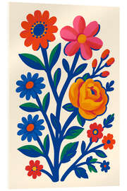 Acrylglasbild Garten der Freude