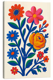 Leinwandbild Garten der Freude - Frida Floral Studio