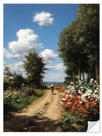 Wandsticker Auf der Suche nach Sonnenlicht