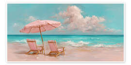 Tavla Pastel summer beach - DejaReve