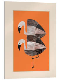 Gallery Print Mandarinen-Flamingos