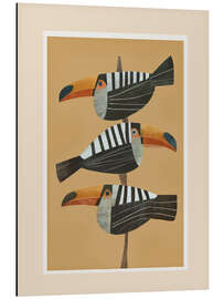 Alubild Tropisches Trio