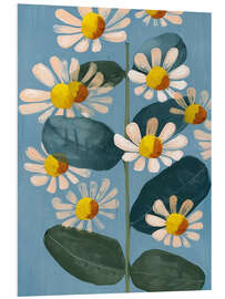Hartschaumbild Gänseblümchen