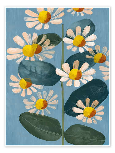 Poster Gänseblümchen