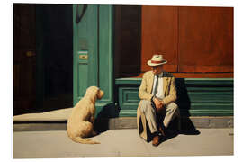 Hartschaumbild Wahre Freunde