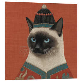 Hartschaumbild The Mongol Cat - Felipe Hora