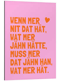 Magnettafel Wat mer jähn hät... I - Ohkimiko