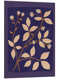 Alubild Branches in Bloom, Blue - ThingDesign