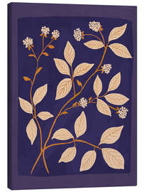 Leinwandbild Branches in Bloom, Blue