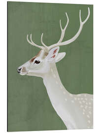 Magnettafel Grüner Hirsch