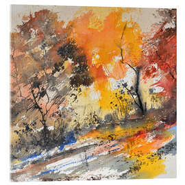 Acrylglasbild Autumn sunlight