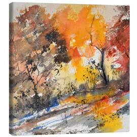 Leinwandbild Autumn sunlight