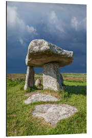 Aluminium print Megalithic formation Lanyon Quoit, Cornwall - Christian Müringer