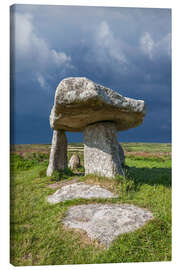 Leinwandbild Megalith in Lanyon Quoit, Cornwall - Christian Müringer