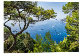 Acrylglasbild Capri im Sommer - Jan Christopher Becke