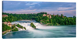 Tableau sur toile Rhine Falls Schaffhausen - Achim Thomae