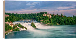Holzbild Rheinfall Schaffhausen - Achim Thomae