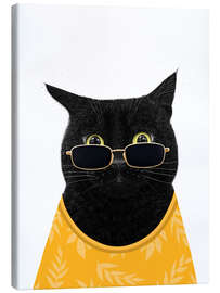 Leinwandbild Sommerkatze