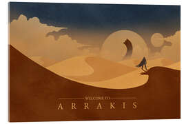 Acrylglasbild Welcome to Arrakis