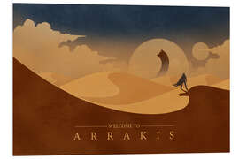 Hartschaumbild Welcome to Arrakis