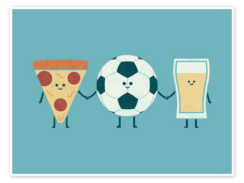 Poster Football Night