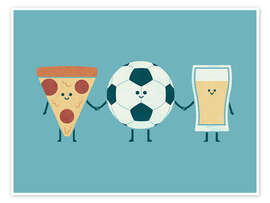 Stampa Football Night - HandsOffMyDinosaur