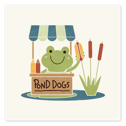 Póster Pond Dogs