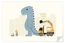 Wandsticker Crane Friends