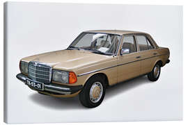 Leinwandbild Vintage Mercedes W123 - Jörg Gamroth