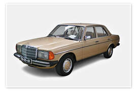 Wandbild Vintage Mercedes W123 - Jörg Gamroth
