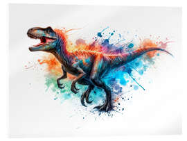 Acrylglasbild Velociraptor - nobelart