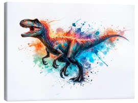 Leinwandbild Velociraptor - nobelart