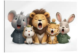 Gallery Print Lustige Safari-Bande beim gemeinsamen Singen