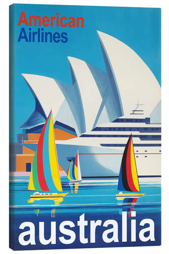 Leinwandbild Australia - American Airlines