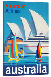 Leinwandbild Australia - American Airlines - Thomas Klee