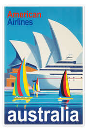 Stampa Australia - American Airlines - Thomas Klee