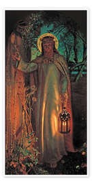 Wall art print The Light of the World, 1853 - William Holman Hunt
