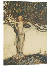 Acrylglasbild Freia, die Schöne, 1910