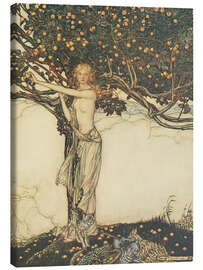 Leinwandbild Freia, die Schöne, 1910