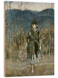 Holzbild Allerleirauh, 1927 - Arthur Rackham